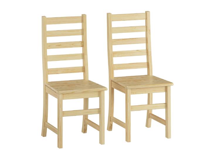 Doppelpack Küchenstuhl Massivholzstuhl Esszimmerstuhl Kiefer Stühle