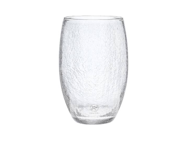 Dekovase GLASI HERGISWIL Craclet, 21 cm, Glasi Hergiswil , transparent, H:21cm, Glas, Vasen, Dekovase