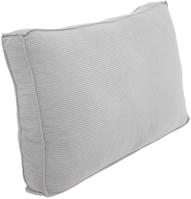 Brayden Studio Cotton Backrest Cushion Grey 7cm H X 90cm W X 53cm D
