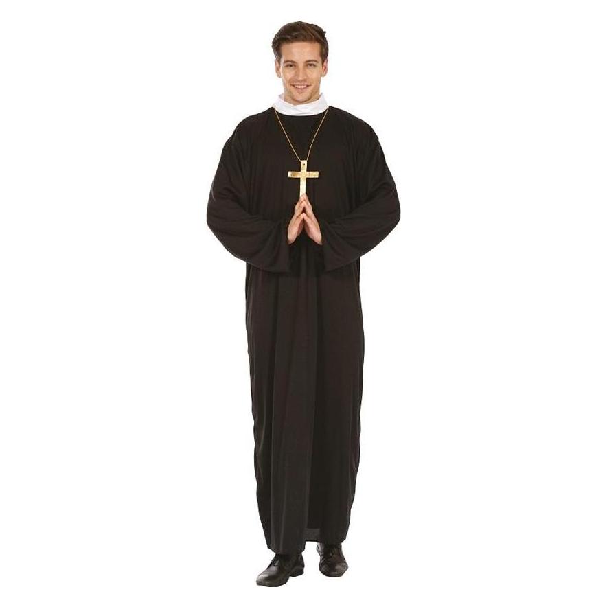 GoDan Priesterkostüm für Erwachsene, Universalgrösse (One Size) (58216925)