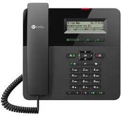 Unify OpenScape Desk Phone CP210 Analoges Telefon Schwarz