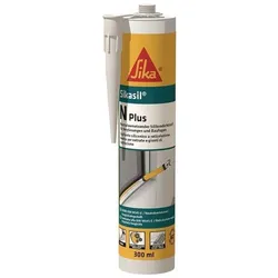Silicondichtstoff SIKASIL N plus transp.300 ml Kartusche SIKA