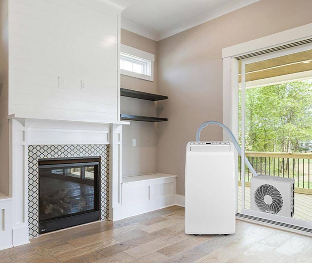 Mobile Klimaanlage Klimagerät mit WiFi 12.000BTU