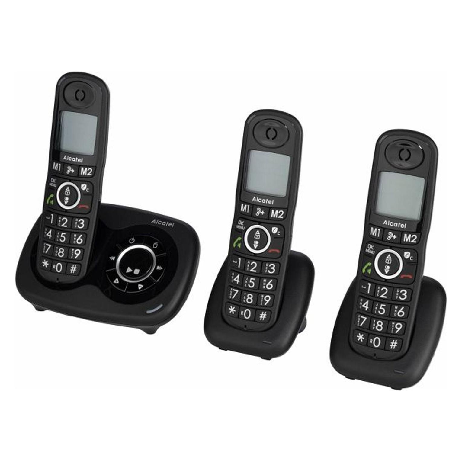 Alcatel XL595B Voice Trio DE schwarz (ATL1427103)