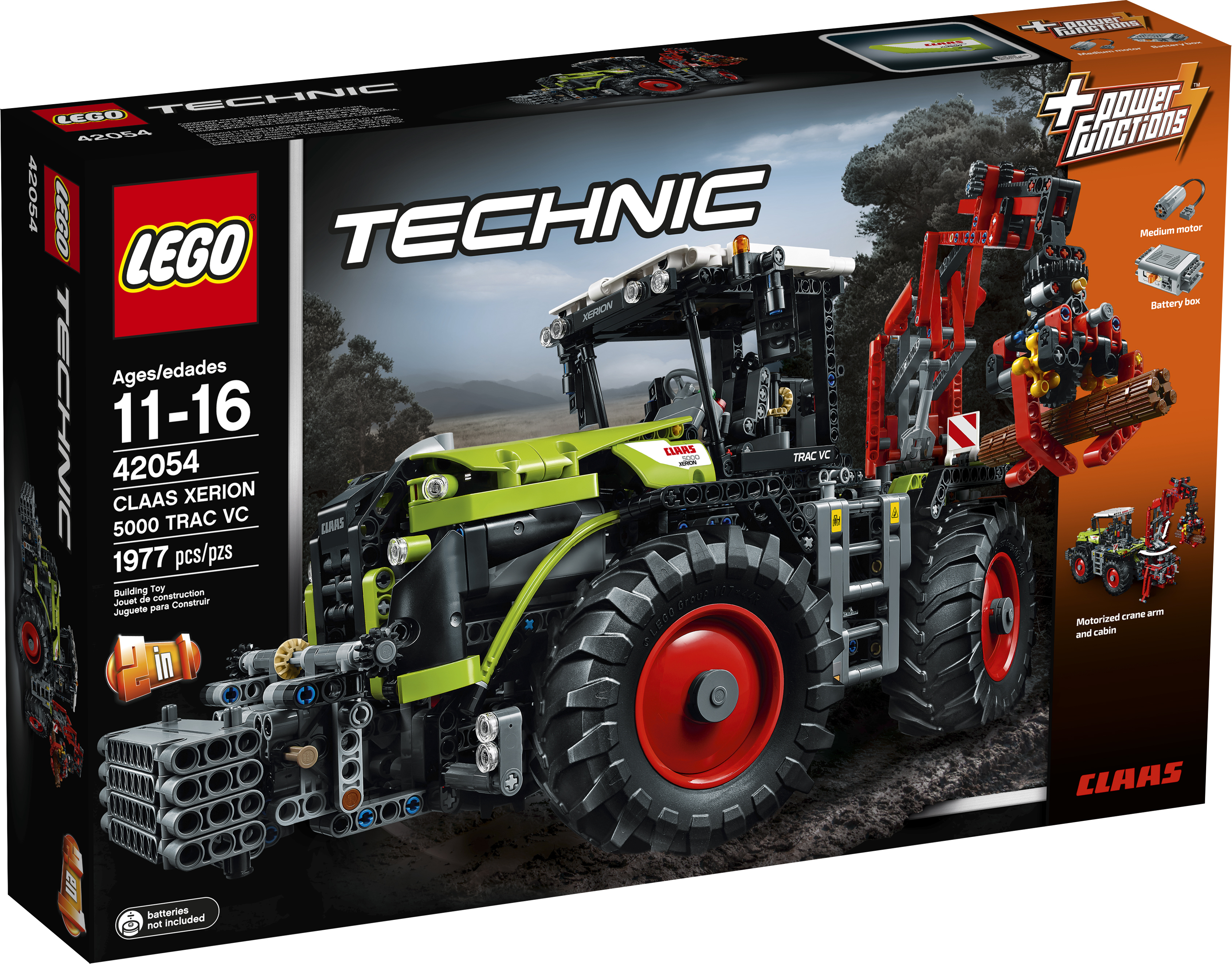 LEGO Technic CLAAS XERION 5000 TRAC VC 42054