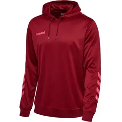 hummel Hmlpromo Poly Hoodie - Herren - biking red/raspberry sorbe