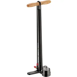 Lezyne Steel Floor Drive Standluftpumpe schwarz glänzend