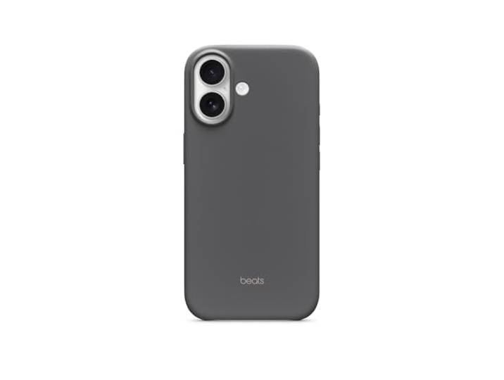 Beats iPhone 17 Case mit MagSafe und Kamerasteuerung, Matte Außenseite, Innenfutter aus Mikrofaser – Granitgrau