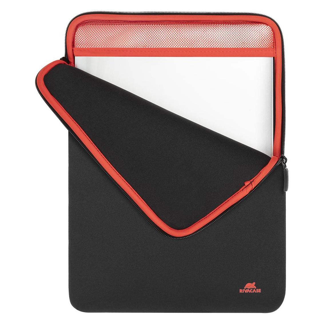 Rivacase Antishock Laptop Tasche 13.3'/14' Zip (15.60", Universal) (5223BLACK)