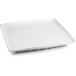 YONG Teller flach 30x30cm weiß Squito 2 Stück