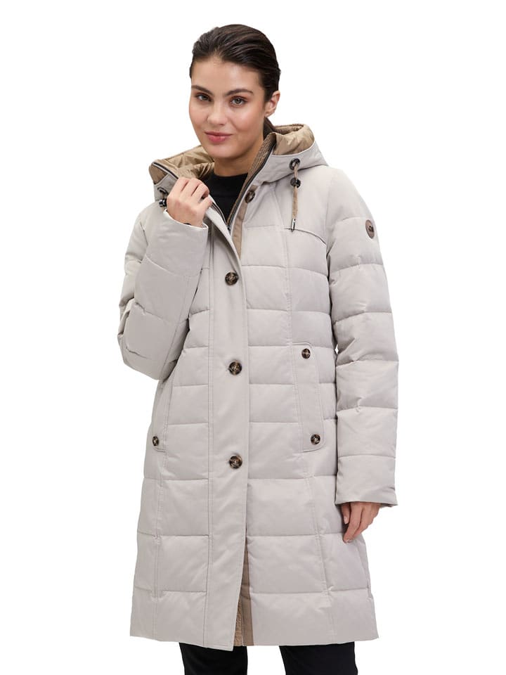 Gil Bret Wintermantel in Creme - 42
