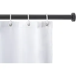 Teleskop-Duschstange LUZ (T 2,80 cm) - schwarz - T 2,80 cm