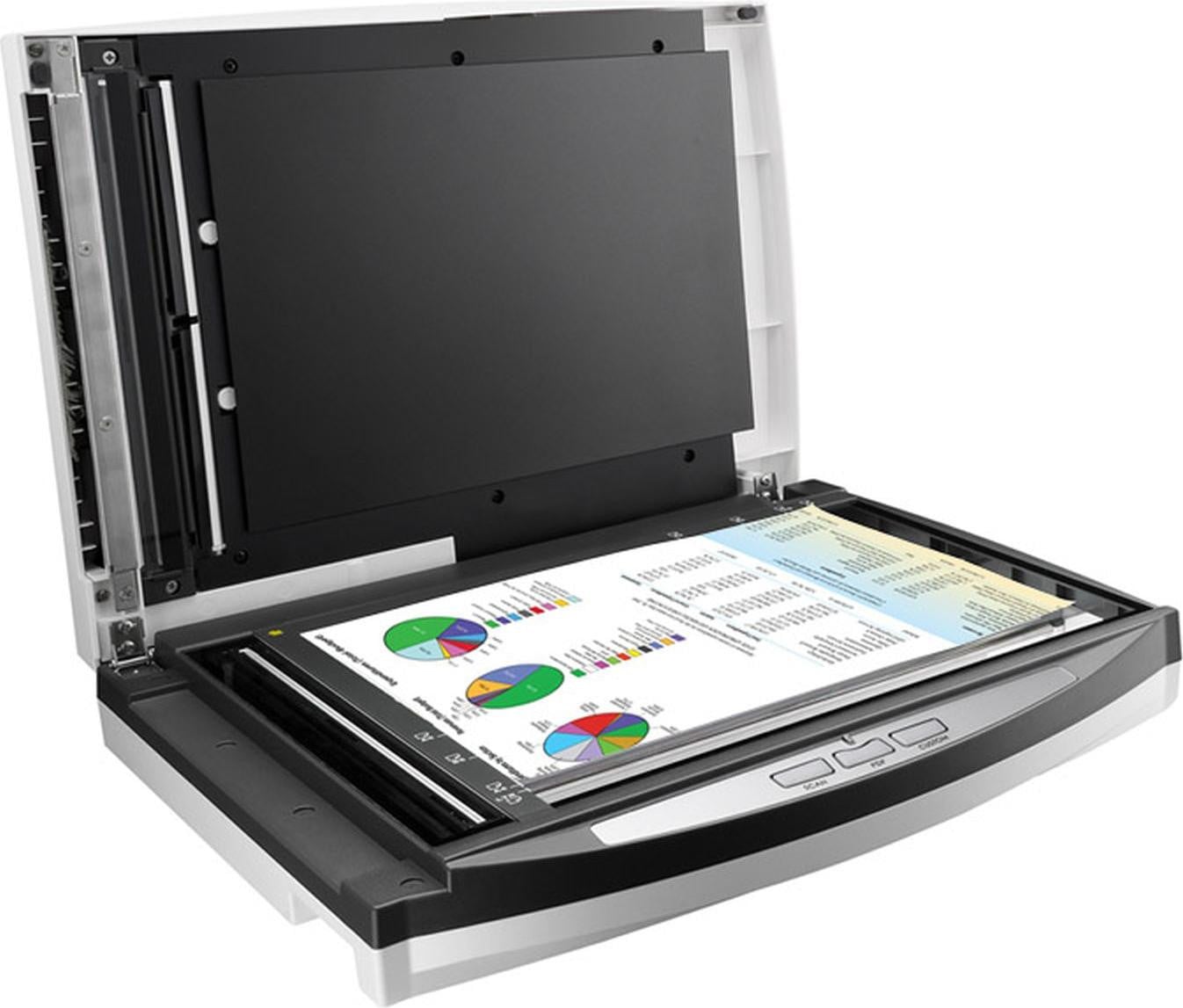 Plustek SmartOffice PL4080 ADF scanner met 600 x 600 DPI en 1200 x 1200 DPI resolutie