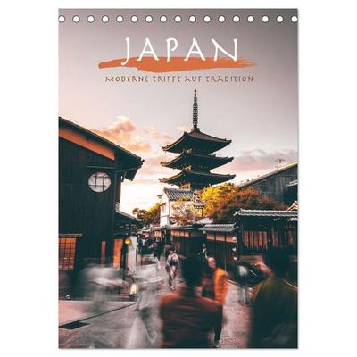 Japan - Moderne trifft auf Tradition. (Tischkalender 2027 DIN A5 hoch), CALVENDO Monatskalender