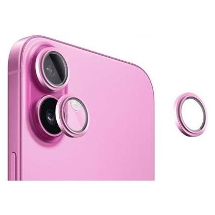 Evelatus Protective glass Apple iPhone 16 / 16 Plus Camera Lens Protector Armor Pink (Apple iPhone 16, Apple iPhone 16 Plus) (EVELATUS)