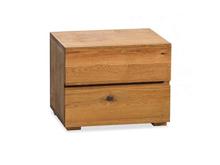 Hasena Oak Wild Nachttisch Menza Wildeiche Natur 2 Schubladen