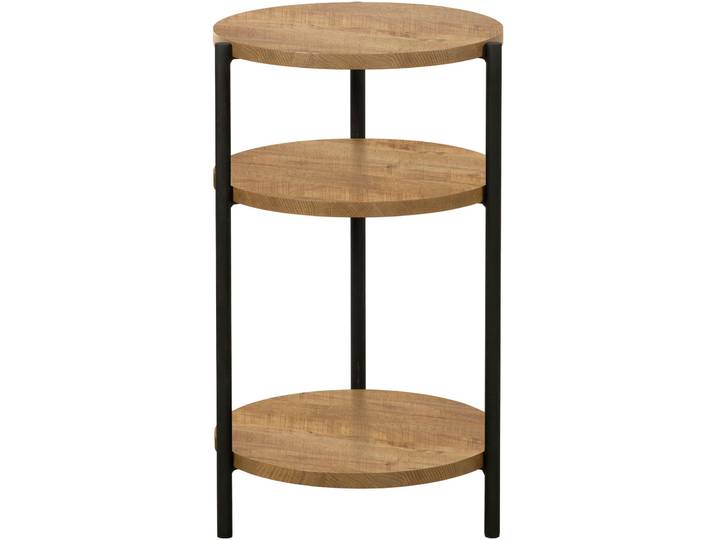 Couchtisch OMG DESIGN CUBIK-9 , mango, schwarz, mango, B:40cm H:45cm T:40cm, Tische, Couchtisch
