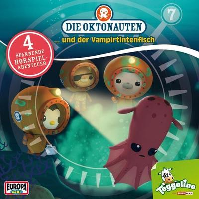 Folge 07: Die Oktonauten und der Vampirtintenfisch - Stefan Mittag,Michael C. Murphy,Thomas Karallus,Stephanie Simpson,Meomi, Audio, 4064066613013