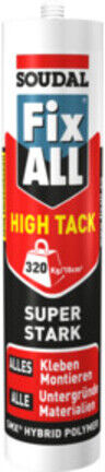 Soudal Montagekleber Fix ALL® High Tack schwarz 420 g/290 ml (122930)