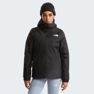 Funktionsjacke THE NORTH FACE "W QUEST MONO INS JACKET", Damen, Gr. XS, tnf schwarz, Obermaterial: 100% Polyester, Jacken Funktionsjacke, mit DryVent™-Material, mit Heatseeker™-Isolierung, leichtes Material, Topseller