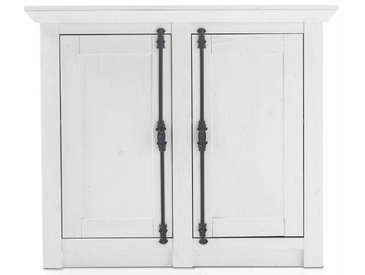 Kommode HOME AFFAIRE California , weiss (weiß), B:104cm H:90cm T:45cm, Sideboards, Kommode, 104 cm breit