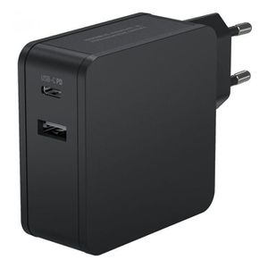 Ansmann USB-Ladegerät Home Charger 254PD, 60 Watt, 1x USB-C und 1x USB-A, 2 Ports, Schnellladegerät