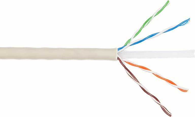 Link LK305U6S Cat6 U/UTP Netwerkkabel, 305 meter, grijs
