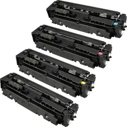 4 Kompatible Toner ersetzt Canon 046 Multipack KCMY