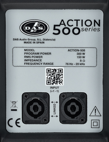DAS Audio Action-508 nero