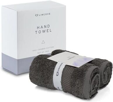 Lincove Luxury Hand Towels - Hotel & Spa, 100% Turkish Cotton Towels, 600 GSM Highly Absorbent & Eco Friendly