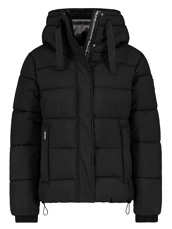 Sublevel Winterjacke "Nina" in Schwarz - S
