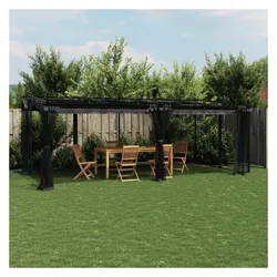 vidaXL, Pavillon, Bewonor (mit Netz) (598 cm, 297 cm)