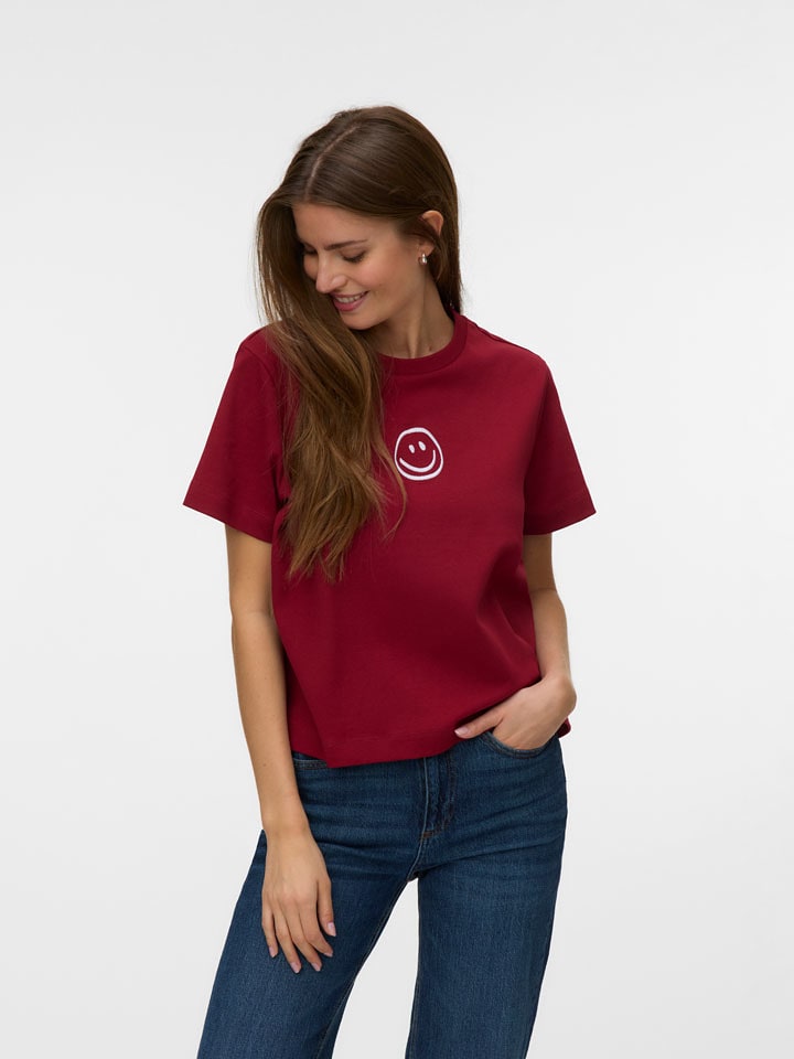 Vero Moda Shirt in Bordeaux - L