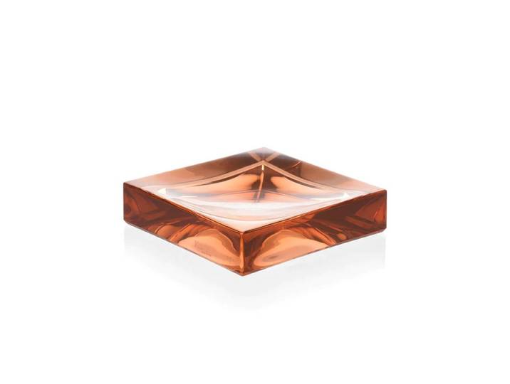KARTELL by Laufen porte-savon BOXY (Rose nude - techno-polymères termoplastique)
