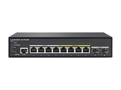 Lancom GS-3510XP - Switch - L3 Lite - managed - 4 x 10/100/1000 (PoE+) (61849)