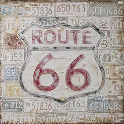 die Faktorei »Route 66« Wandbild