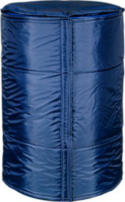 Kuhlmann Fass-Isoliermanschette, für 200-220 l Stahl- oder Kunststoff-Fässer, B 620 x T 10 x H 860 mm, Nylon, blau