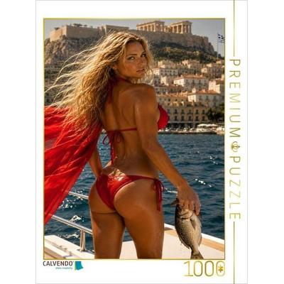 CALVENDO Puzzle Die Königin des Hafens | 1000 Teile Lege-Größe 64x48cm Foto-Puzzle für glückliche Stunden, von , Calvendo Puzzle