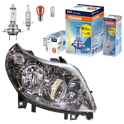 Bestprice 1x Scheinwerfer rechts + Leuchtmittel [Hersteller-Nr. 31178850] für Peugeot, Fiat, Citroën