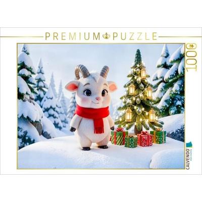 CALVENDO Puzzle Steinbock | 1000 Teile Lege-Größe 64x48cm Foto-Puzzle für glückliche Stunden