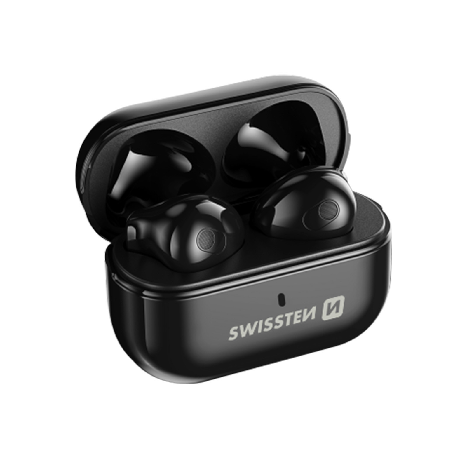 Swissten Minipods Bluetooth-oordopjes TWS, zwart, 54200100