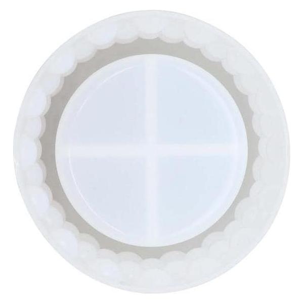 Glorex Silikon Giessform "Teelichtform rund" (7.90 x 7.90 x 5.50 cm) (62702523)
