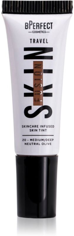 BPerfect Skin Fusion Travel mini toning cream travel pack shade medium/deep neutral olive 10 ml