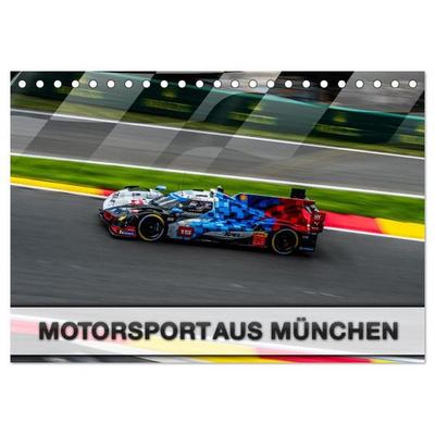 Motorsport aus München (Tischkalender 2027 DIN A5 quer), CALVENDO Monatskalender