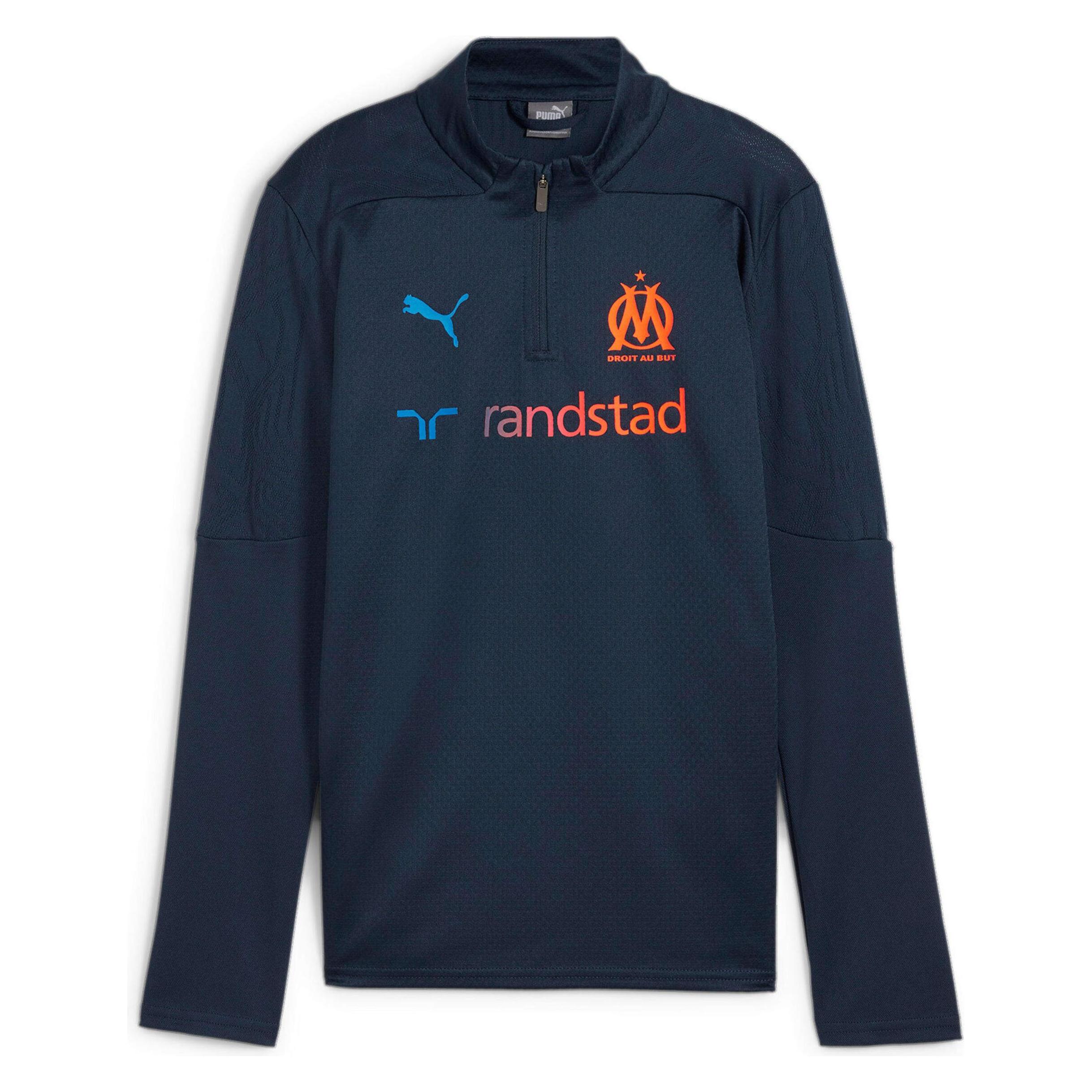 Puma OM Training 1/4 Zip Top Jr (128) (778223)