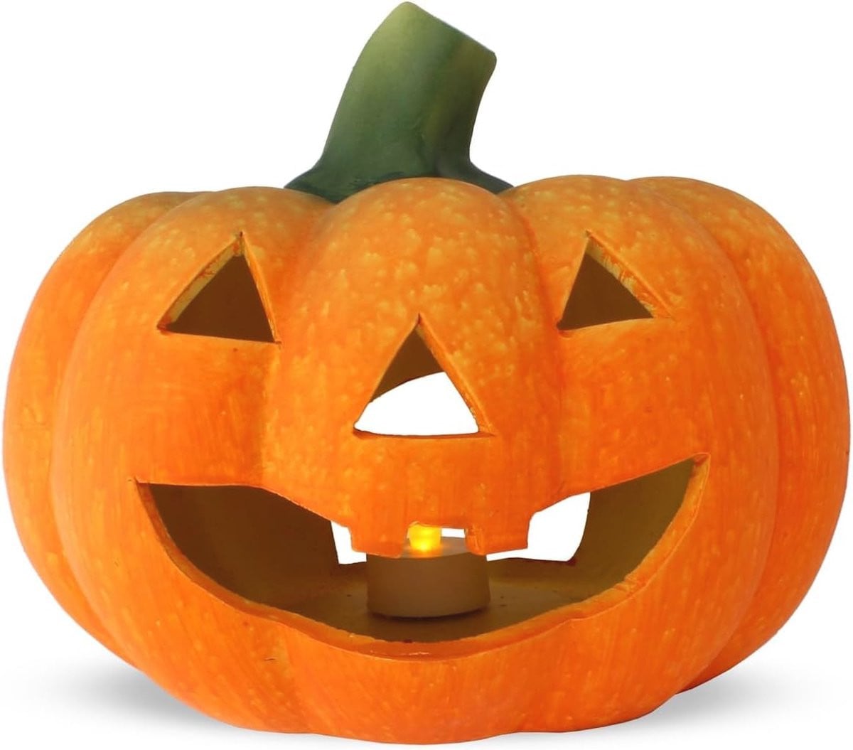 Halloween Pompoen Lantaarn met LED Waxinelichtje voor volwassenen