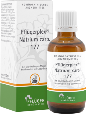 Homöopathisches Laboratorium Alexander Pflüger GmbH & Co. KG PFLÜGERPLEX Natrium carb.177 Tropfen 50 ml 04846768