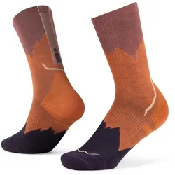BUFF Merino Lightweight Crew III Socken 221 - ginger XL (45-47)