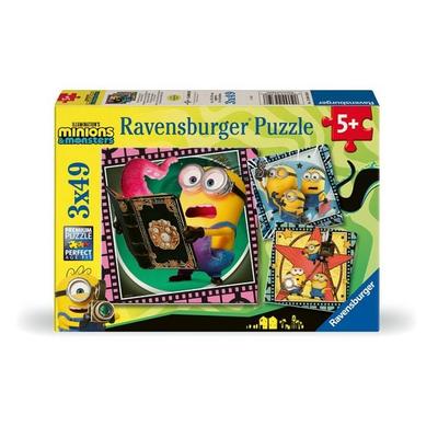 Kinderpuzzle 3x49 Teile - Minions 3