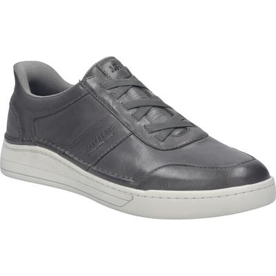 Sneaker JOSEF SEIBEL "Cleve 11, graphit", Herren, Gr. 46, grau (graphit), Obermaterial: 100% Rindsleder Leather cow., Schuhe Sneaker
